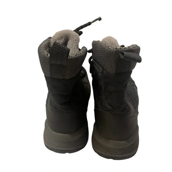 Columbia Meadows Black Shorty Omni Heat 3D Mid Winter Snow Boots Womens - Picture 5 of 8